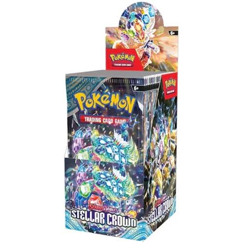 Pokémon TCG: Stellar Crown Boosterbox (18 packs)